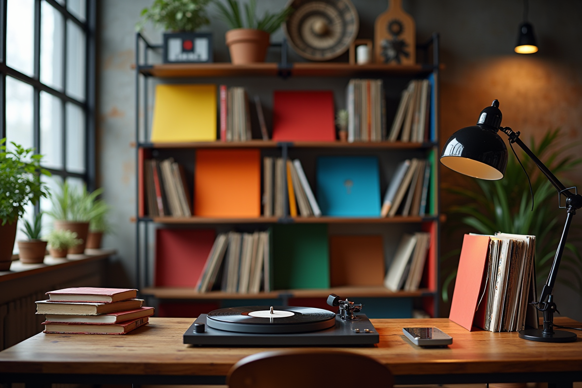 meuble vinyle